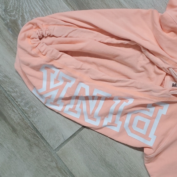 Victoria's Secret Pink Hooded Long Sleeve Top - Picture 4 of 9